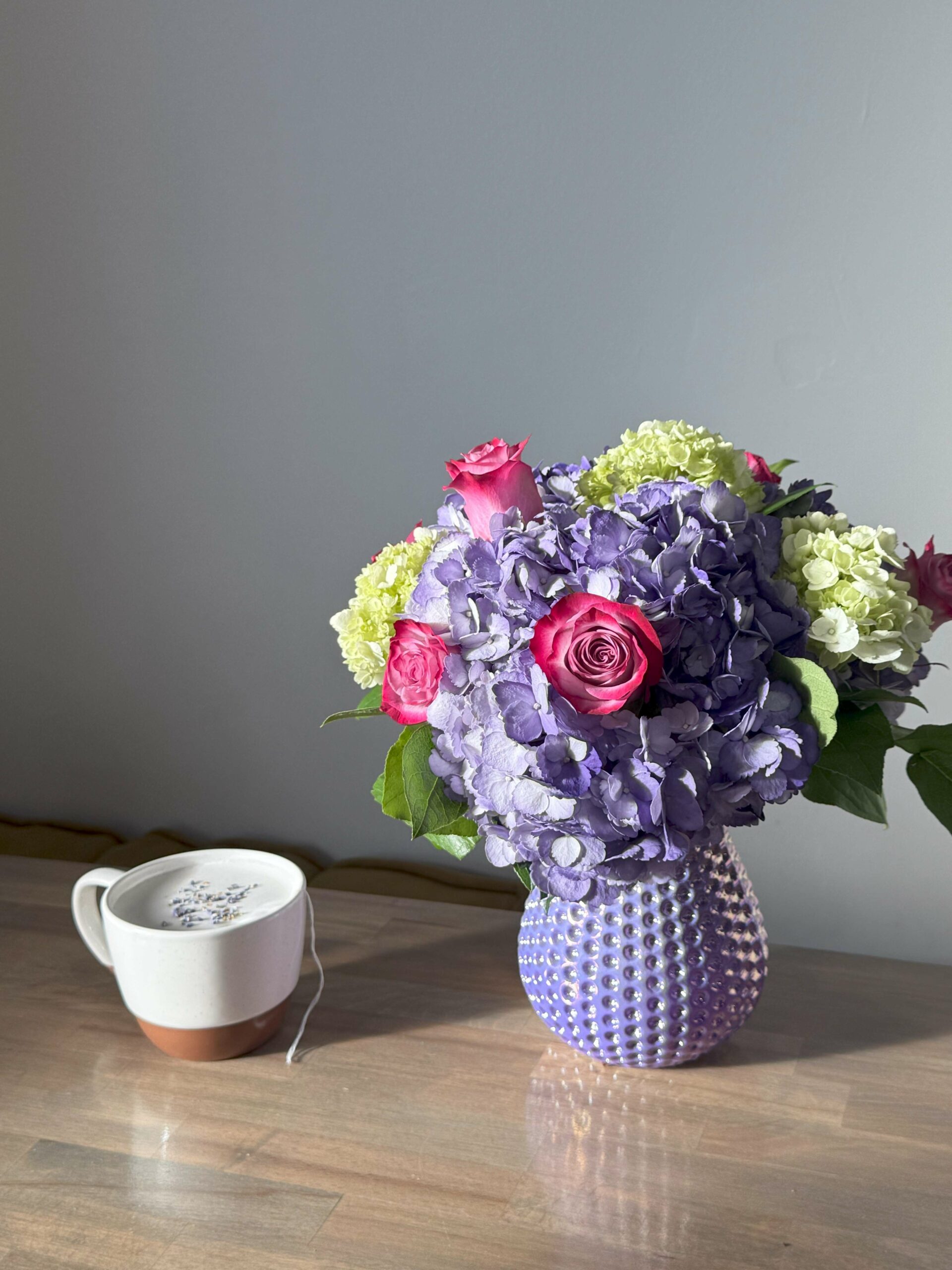 Flowers and Coffee – What’s Not to Love?